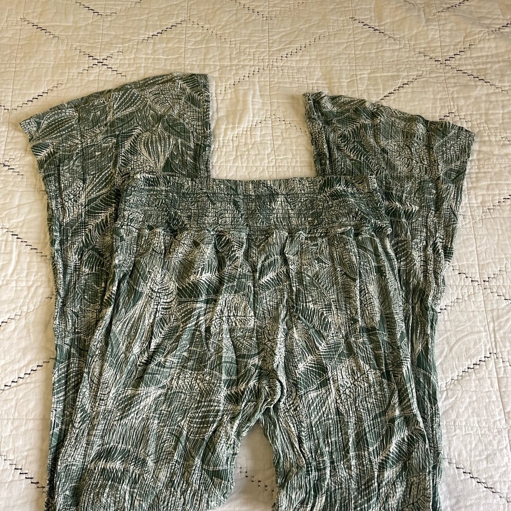 O'Neill Green Wide Leg Pants